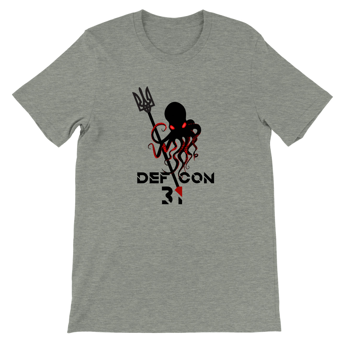 2023 DEFCON 31 Ukraine T-Shirt - Unisex Extra Soft (BC2022F-1243-1644)