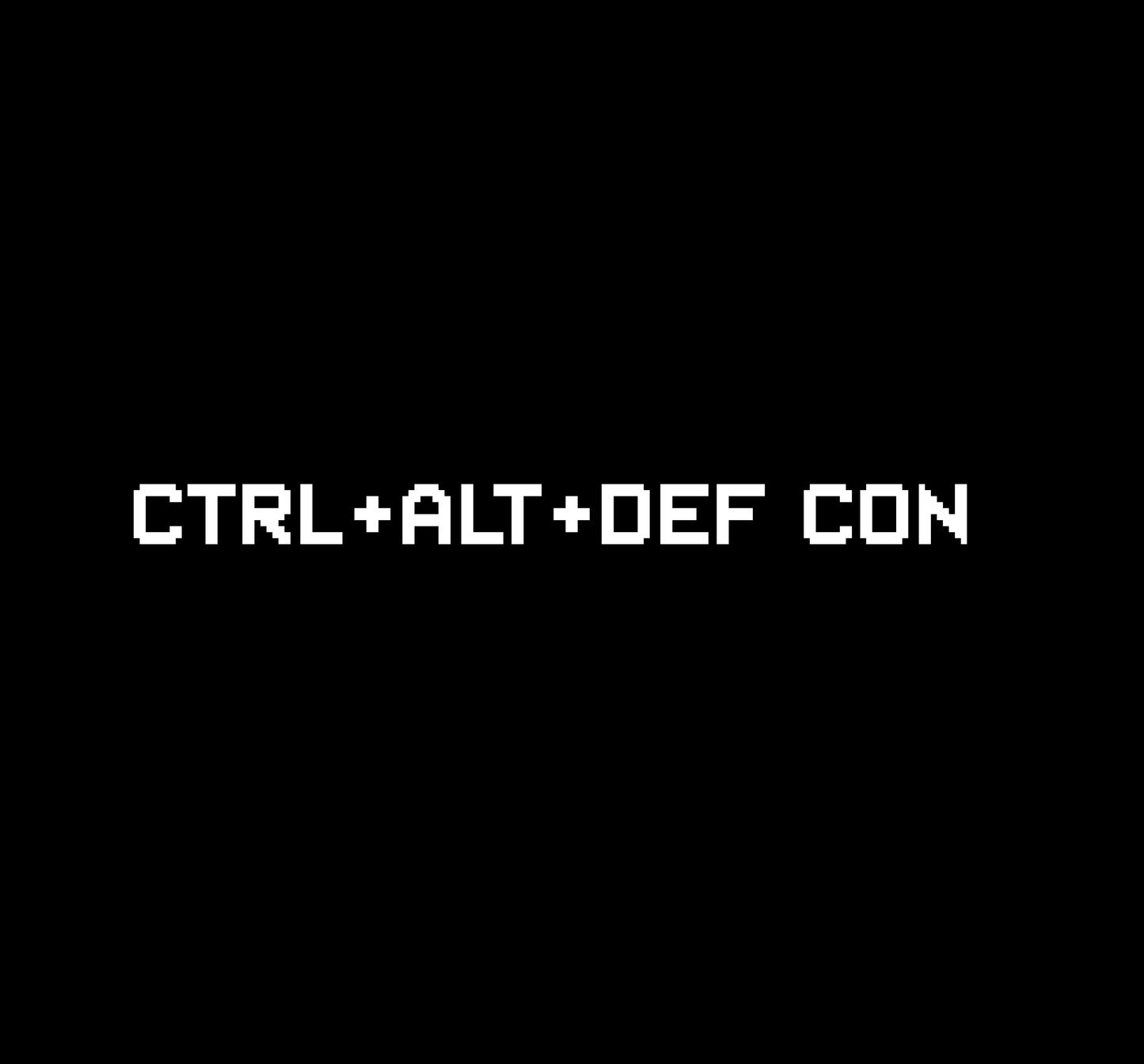 CTRL+ALT+DEF CON T-Shirt
