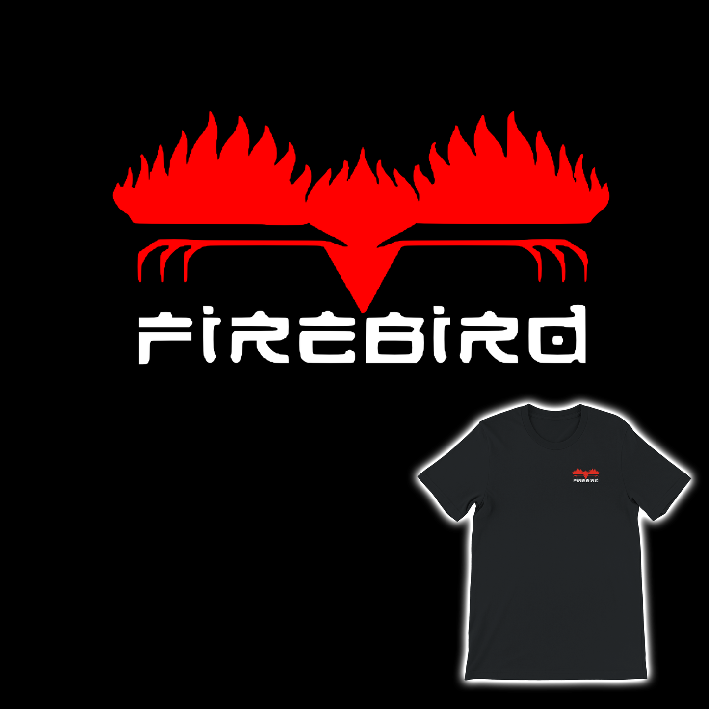 Firebird 8-Bit Legacy T-Shirt (Dark colors)