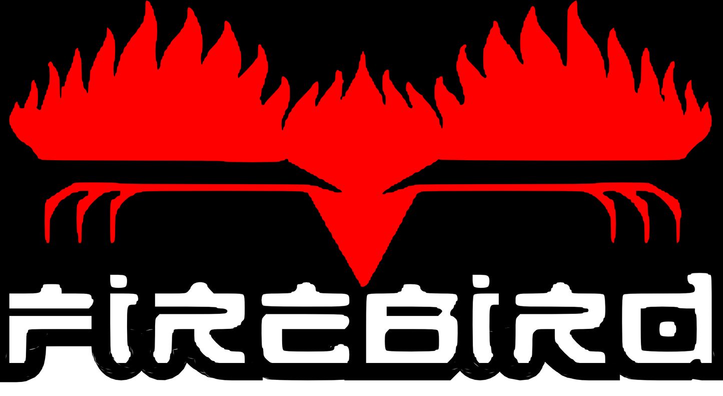 Sticker Firebird 2.5" x 1.3" Vinyl