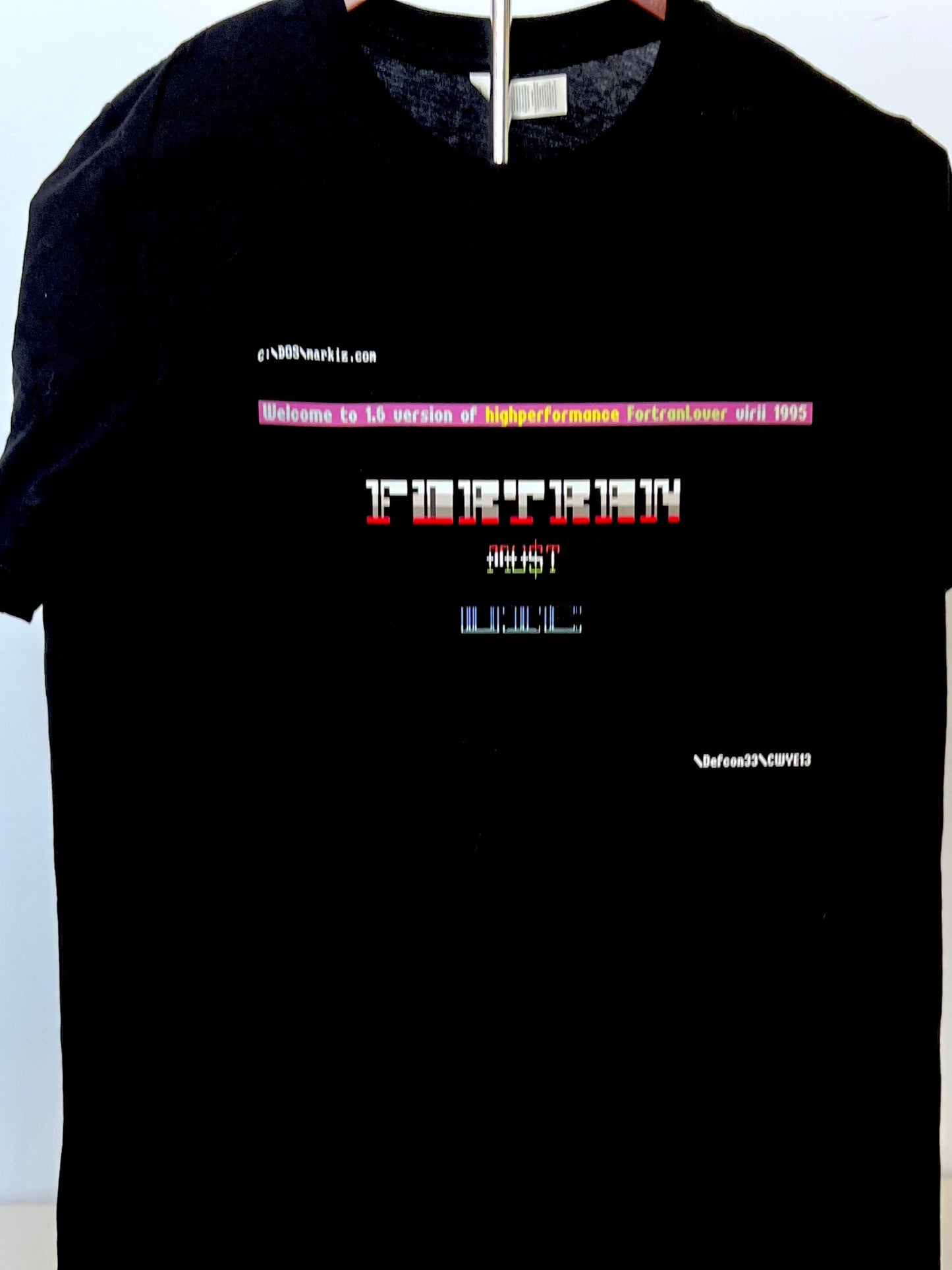 Markiz Virus "FORTRAN Must Die" T-Shirt