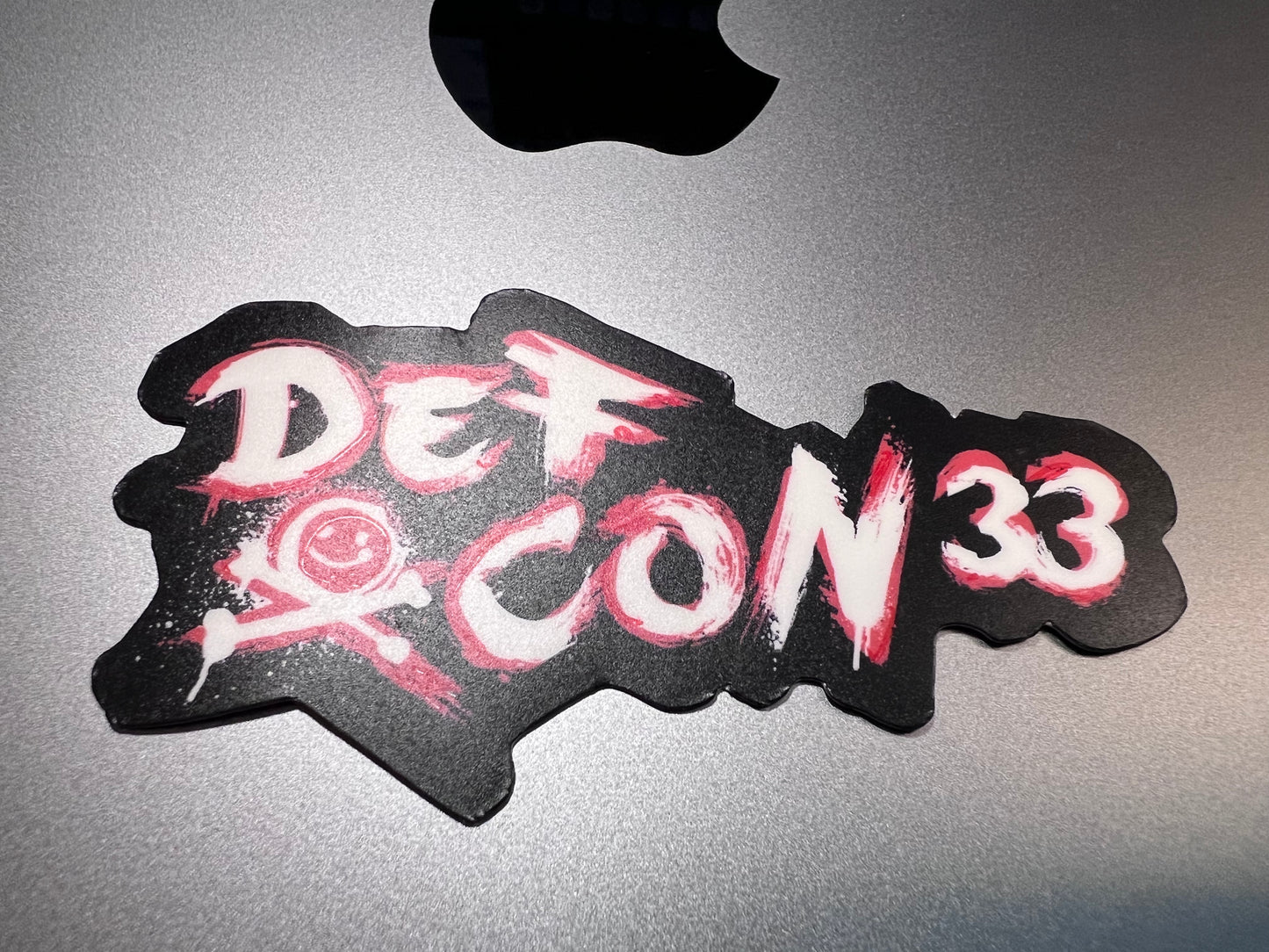 Sticker Defcon 33 Graffiti Die Cut Vinyl 3.4"x 1.8"