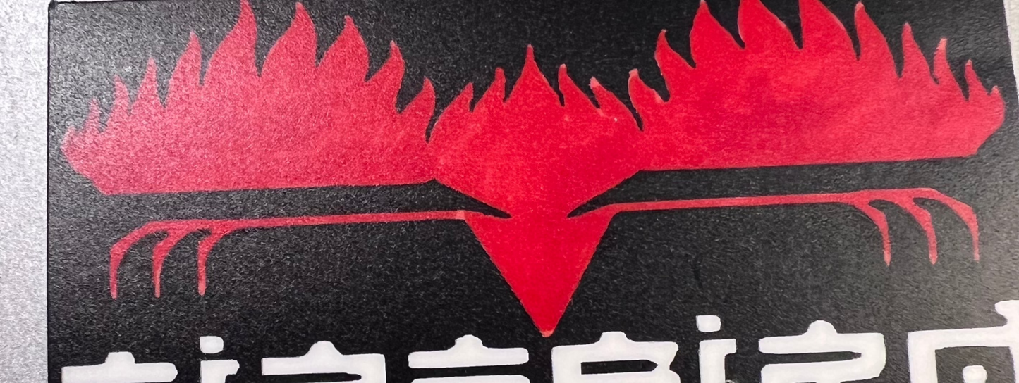Sticker Firebird 2.5" x 1.3" Vinyl