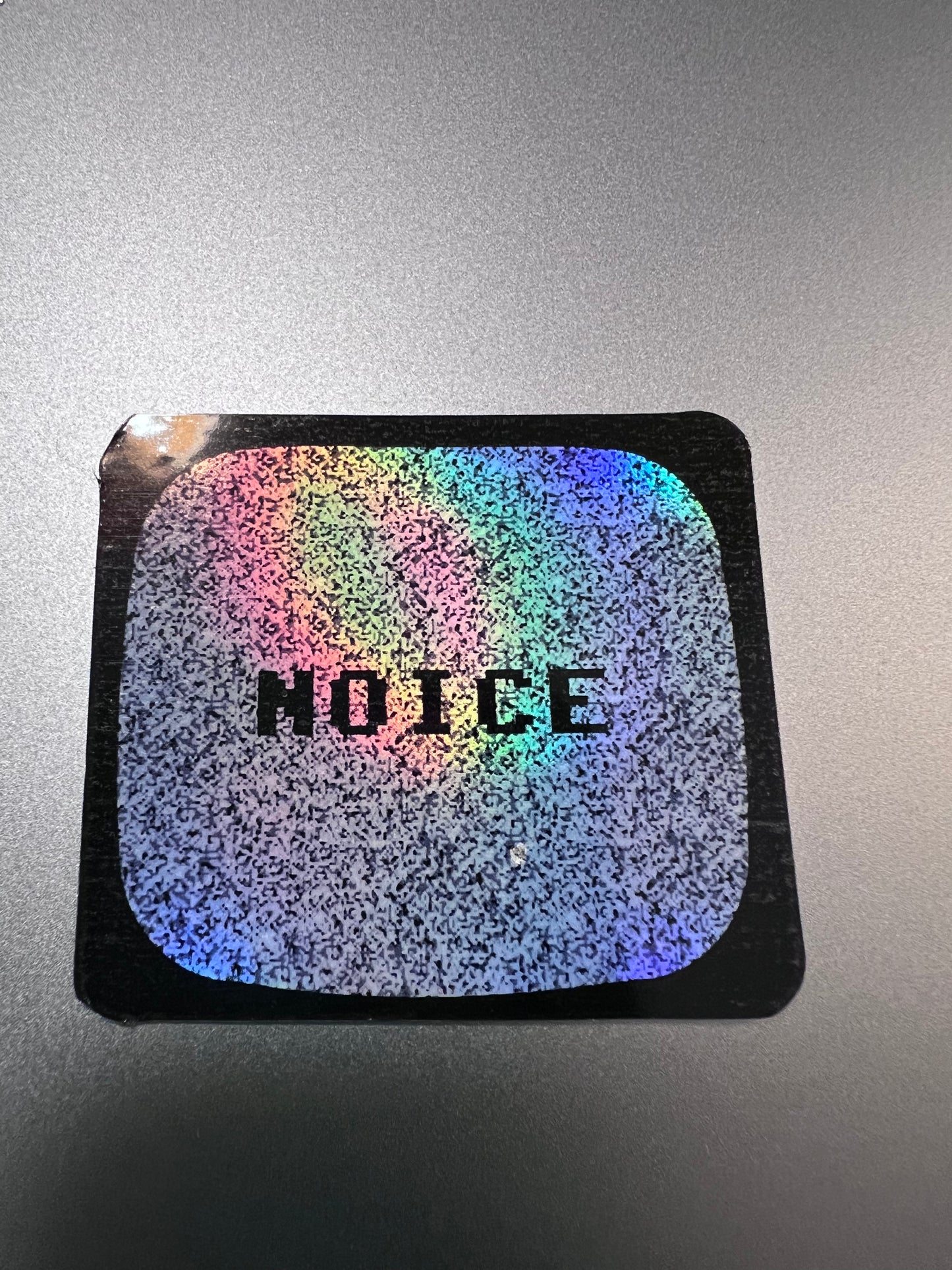 Sticker Entropy NoiceTV Rectangular Vinyl