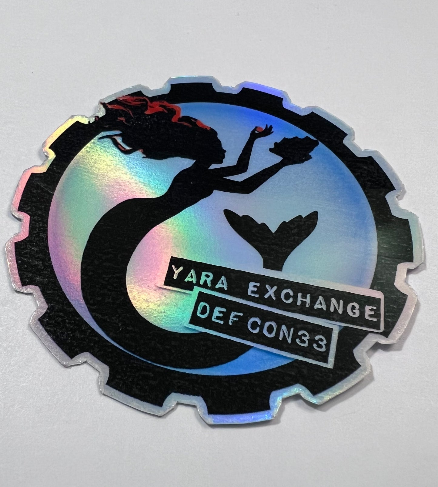 Sticker YE Die Cut Vinyl 2.8"