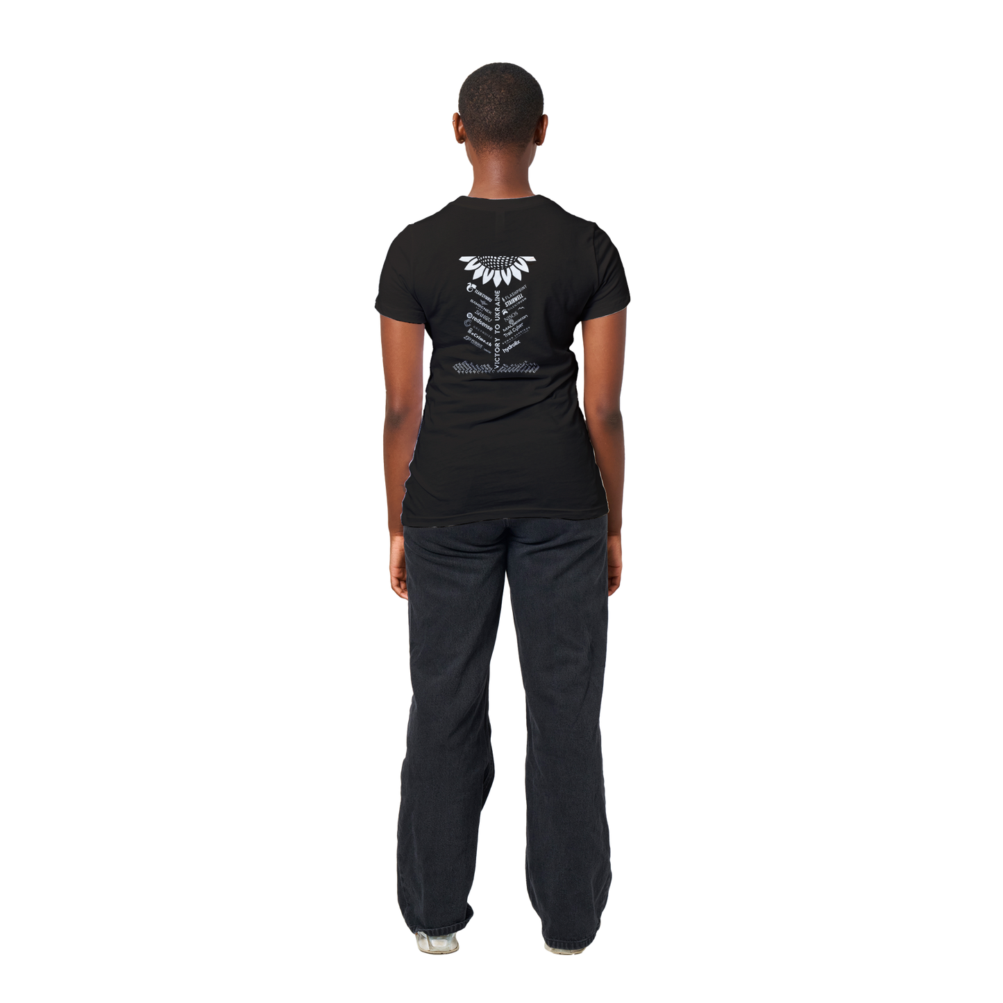 2023 Meetup 🇺🇦 Ukraine T-shirt - Women's Extra Soft - Front + Back (BC2399FB-1804-1998)