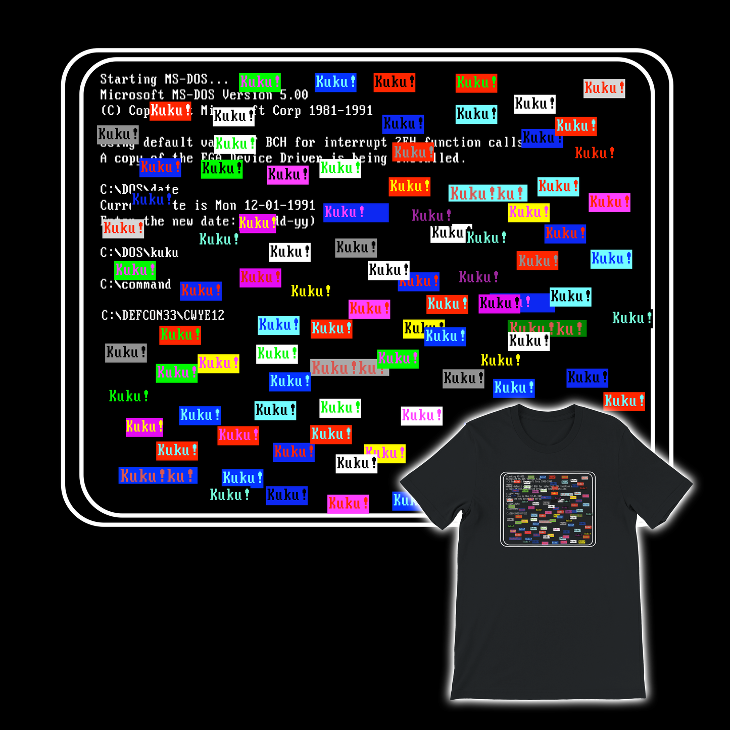 Kuku Virus Payload T-Shirt