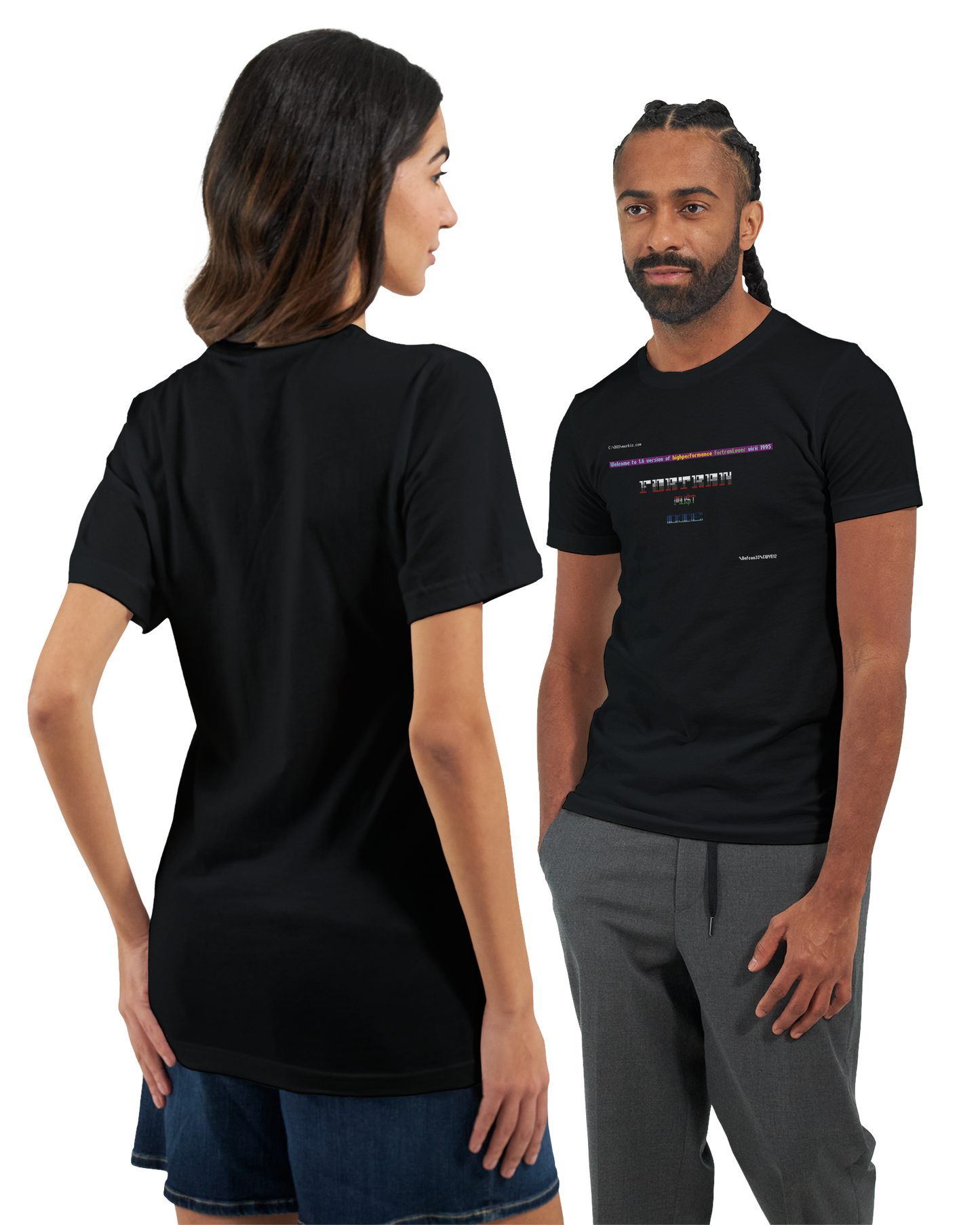 Markiz Virus "FORTRAN Must Die" T-Shirt + Sticker (U.S. Shipping)