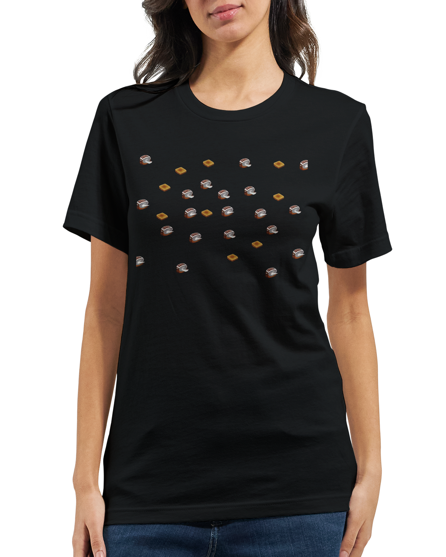 After Dark Flying ORANGE Toasters Screensaver T-Shirt + Sticker (U.S. Shipping only)