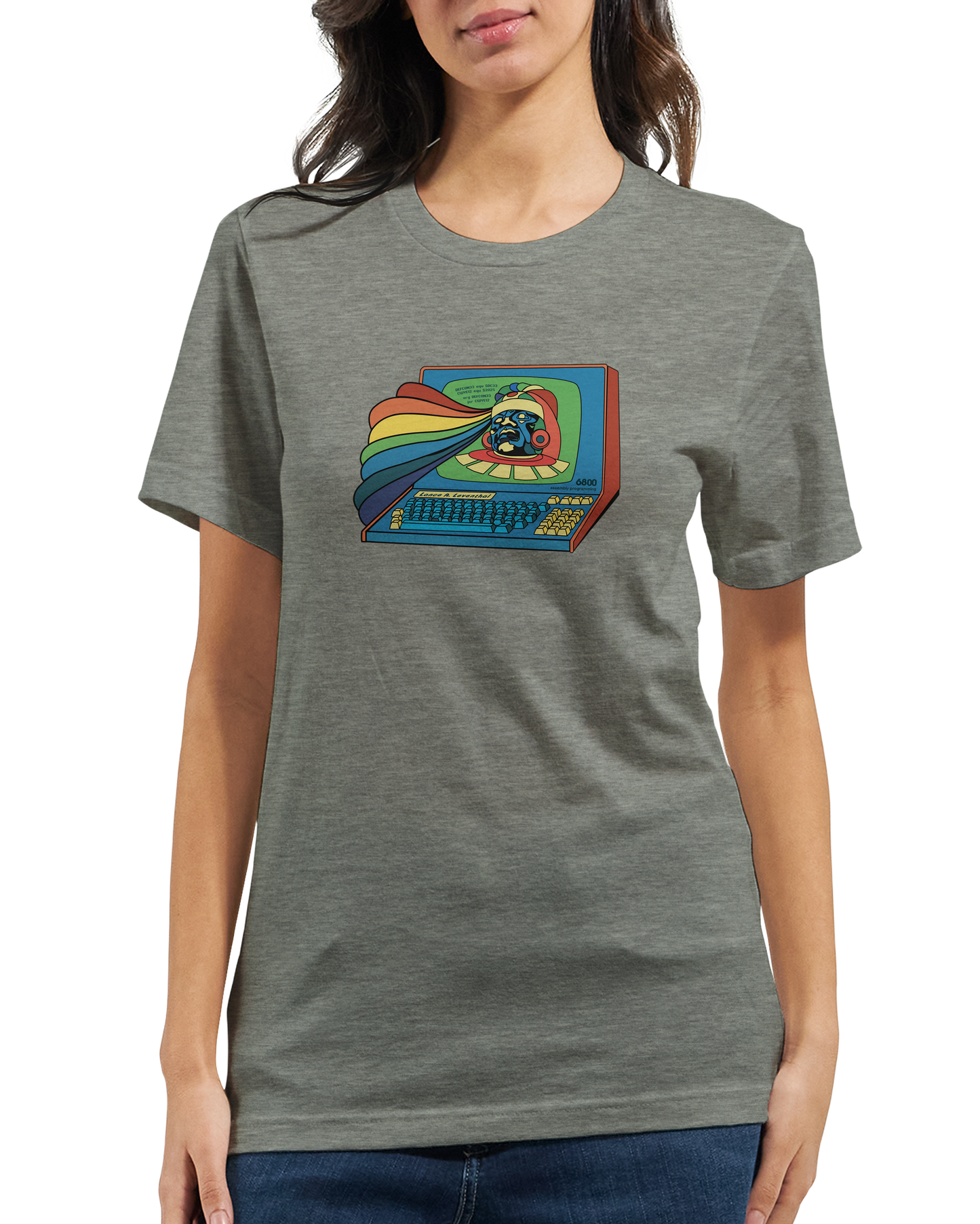 Assembly Programming T-Shirt + Sticker (U.S. Shipping)