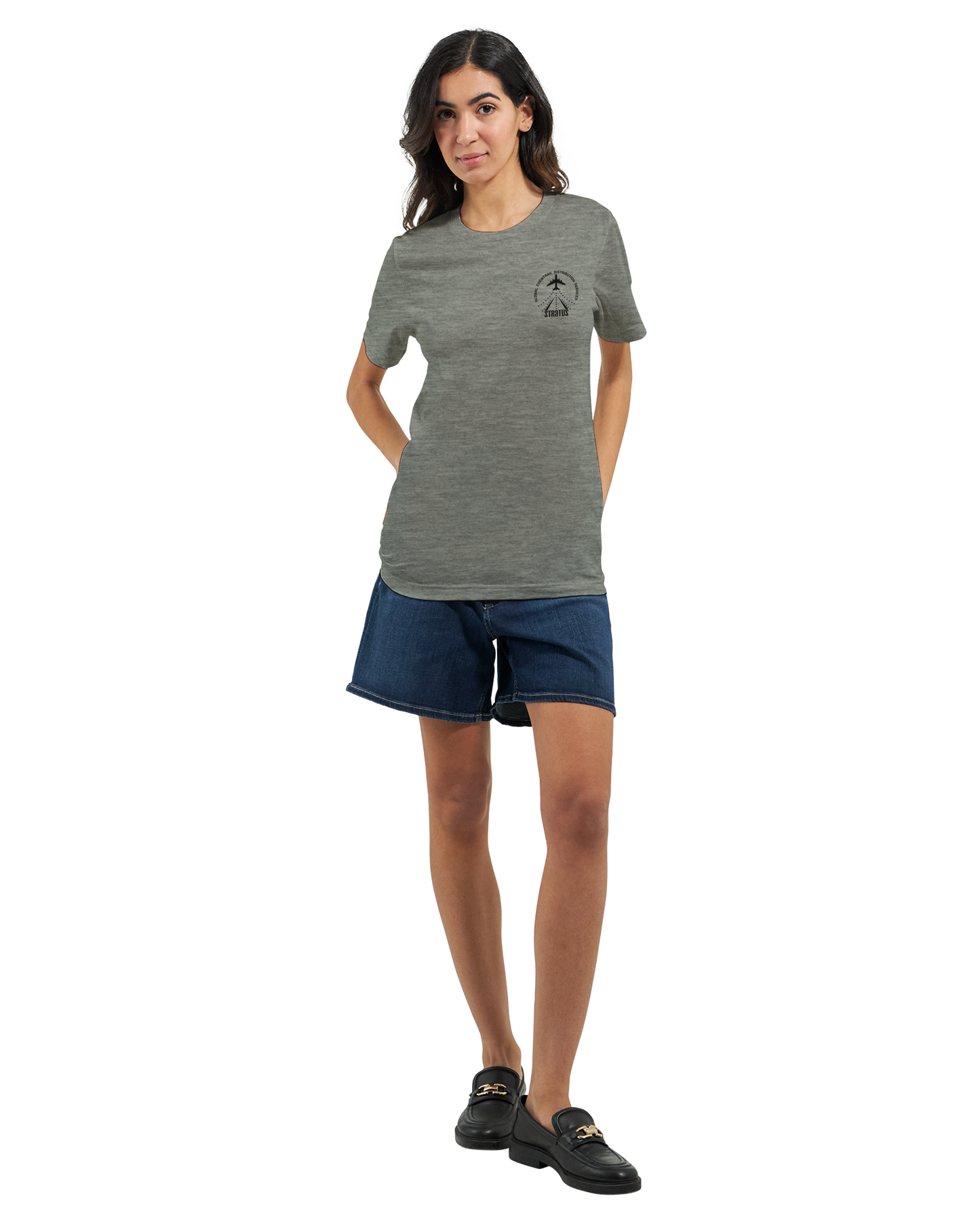 STRATUS GCDS (Global Chemtrail Distribution Services) Uniform T-Shirt + Sticker (U.S. Shipping)