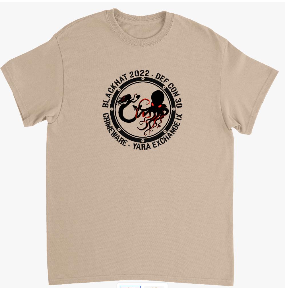2022 Black Logo T-Shirt - Unisex Heavyweight Cotton (G1899F-838-1211)