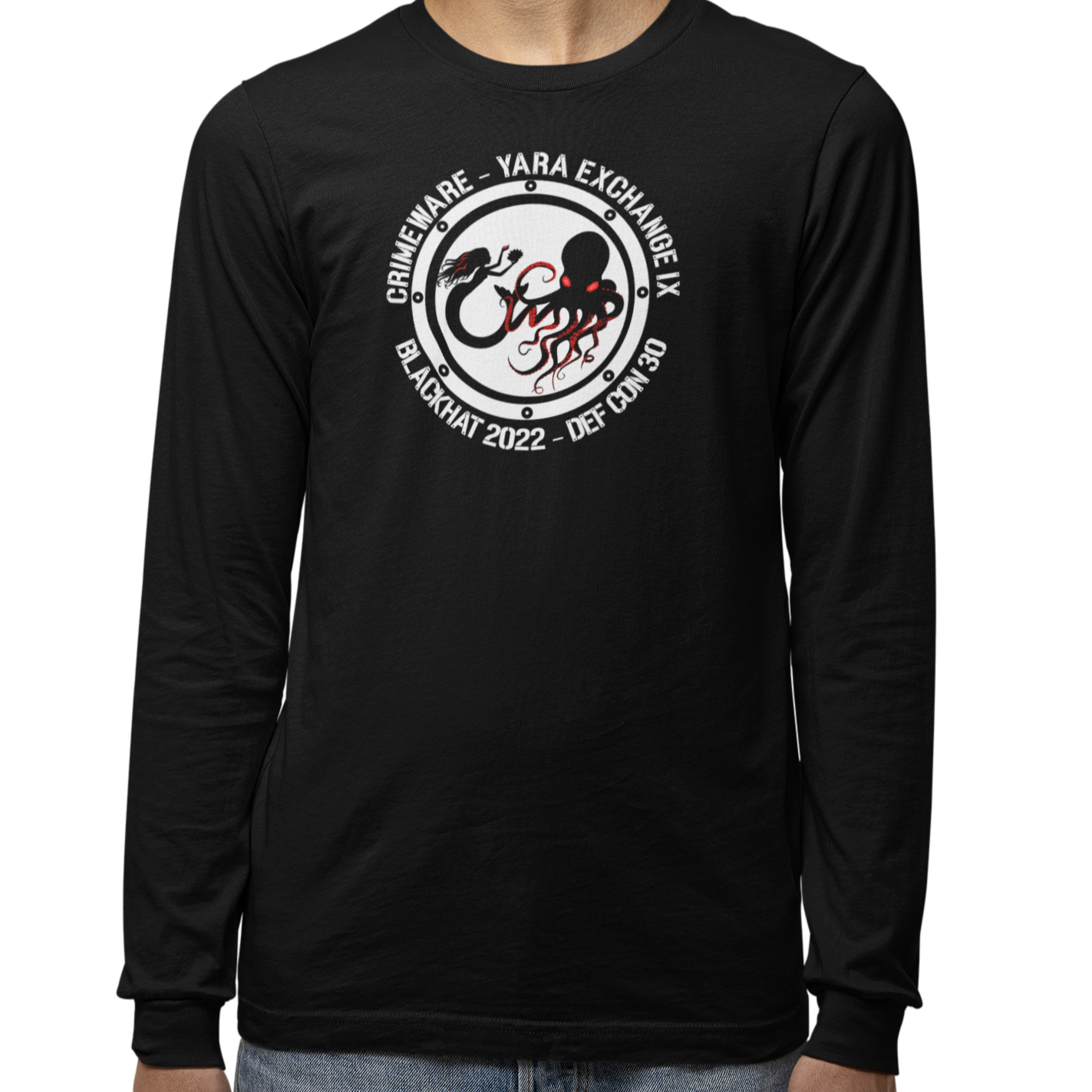 2022 White Logo Long Sleeve T-Shirt - Unisex Extra Soft (LS2268F-1768-1962)