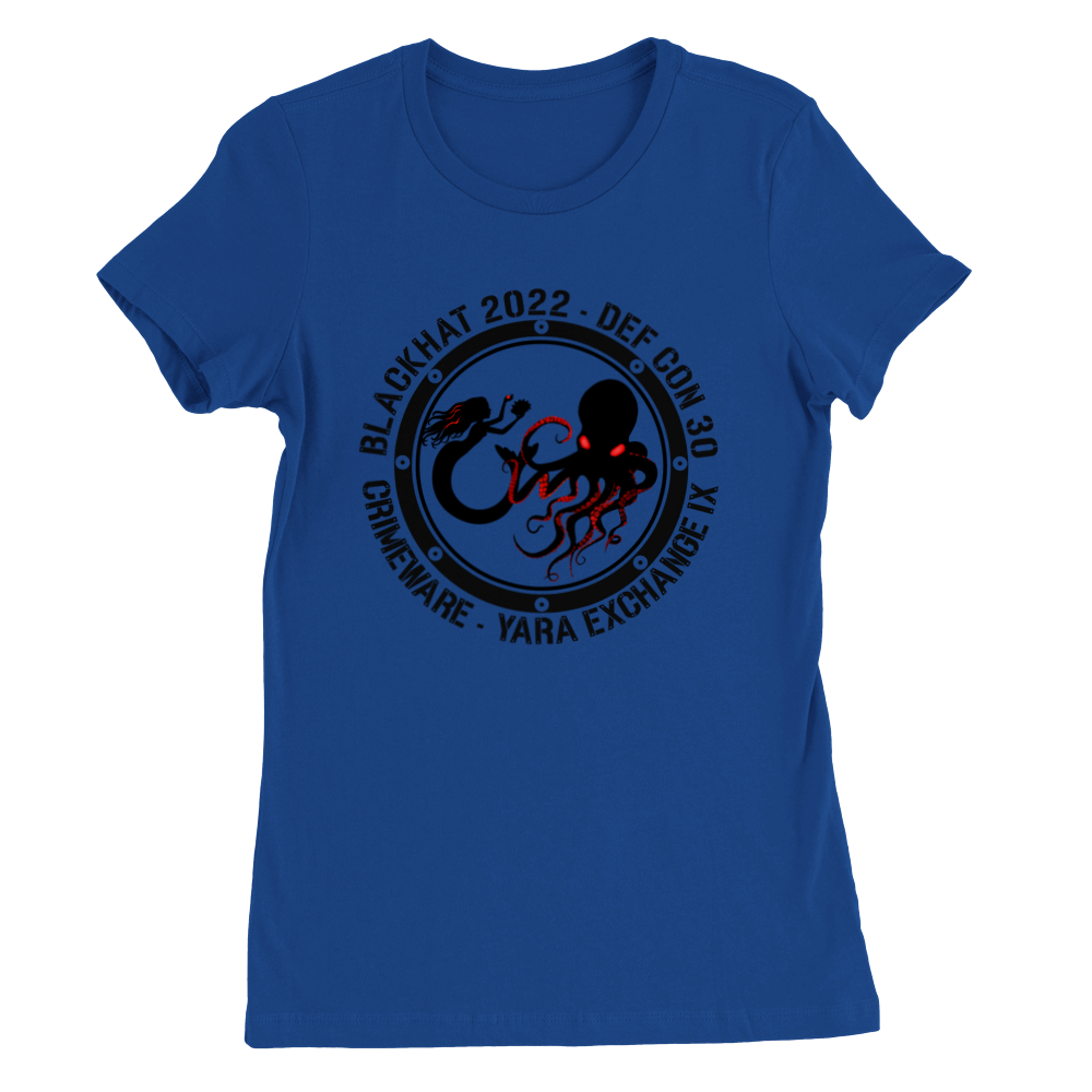 2022 Black Logo T-Shirt - Women's Extra Soft (BC2022F-1243-1437)