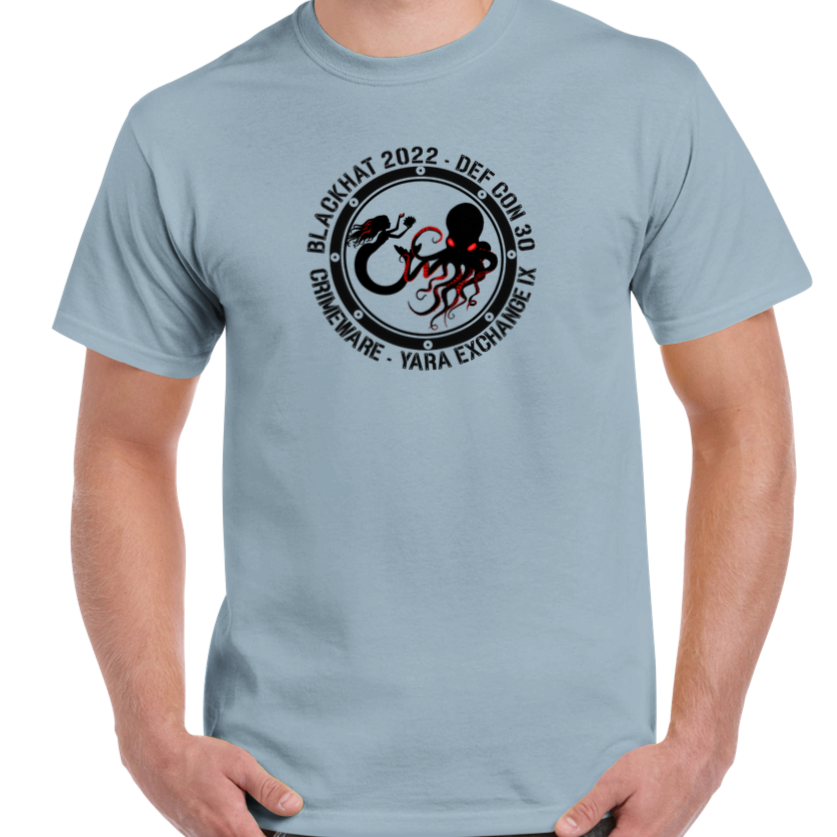 2022 Black Logo T-Shirt - Unisex Heavyweight Cotton (G1899F-838-1211)