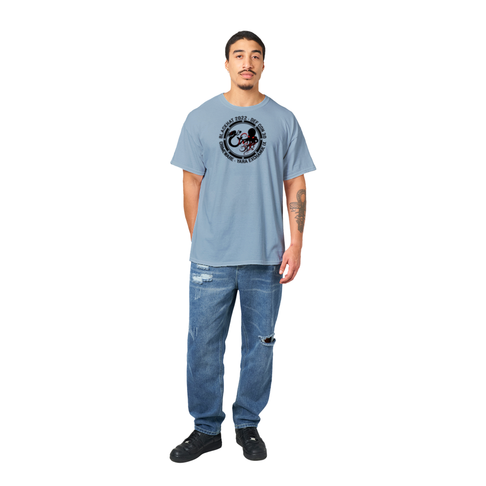 2022 Black Logo T-Shirt - Unisex Heavyweight Cotton (G1899F-838-1211)