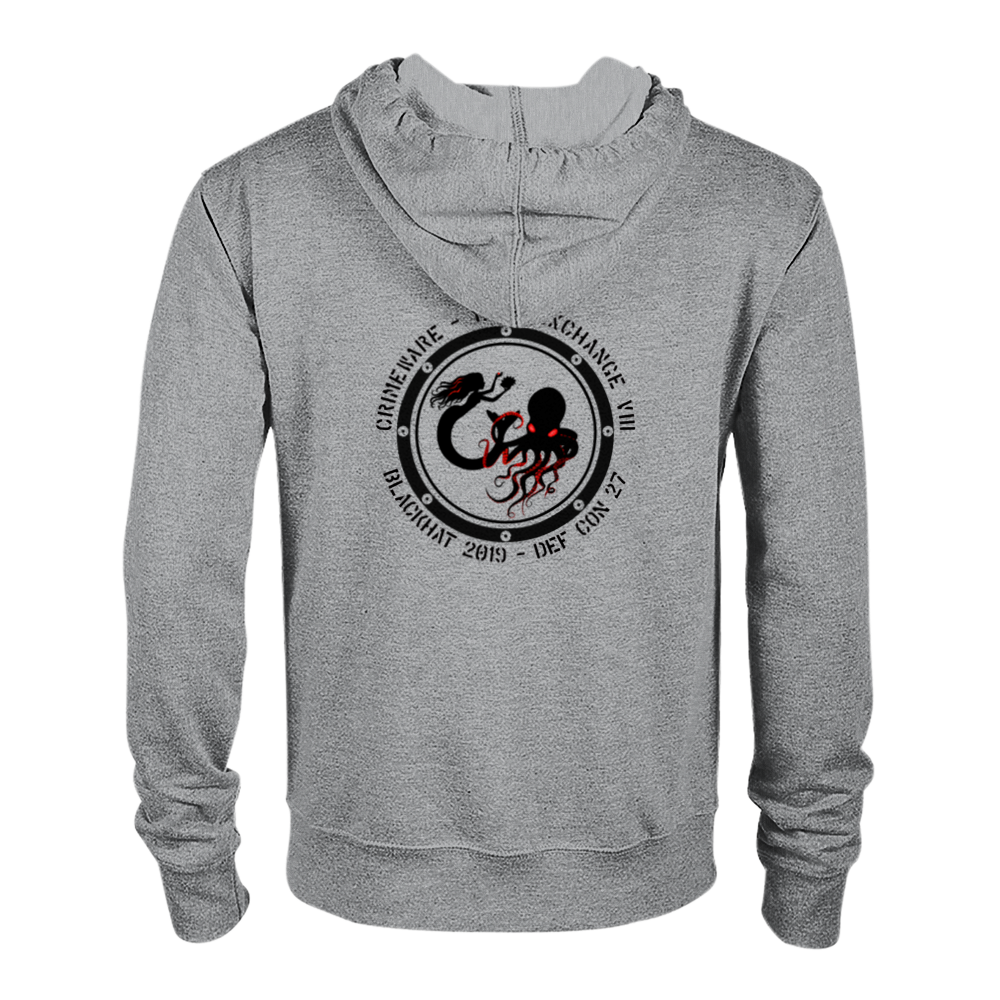 2022 Back Side Black Logo Zip Hoodie - Classic Unisex (CZ3599-2810-3090)