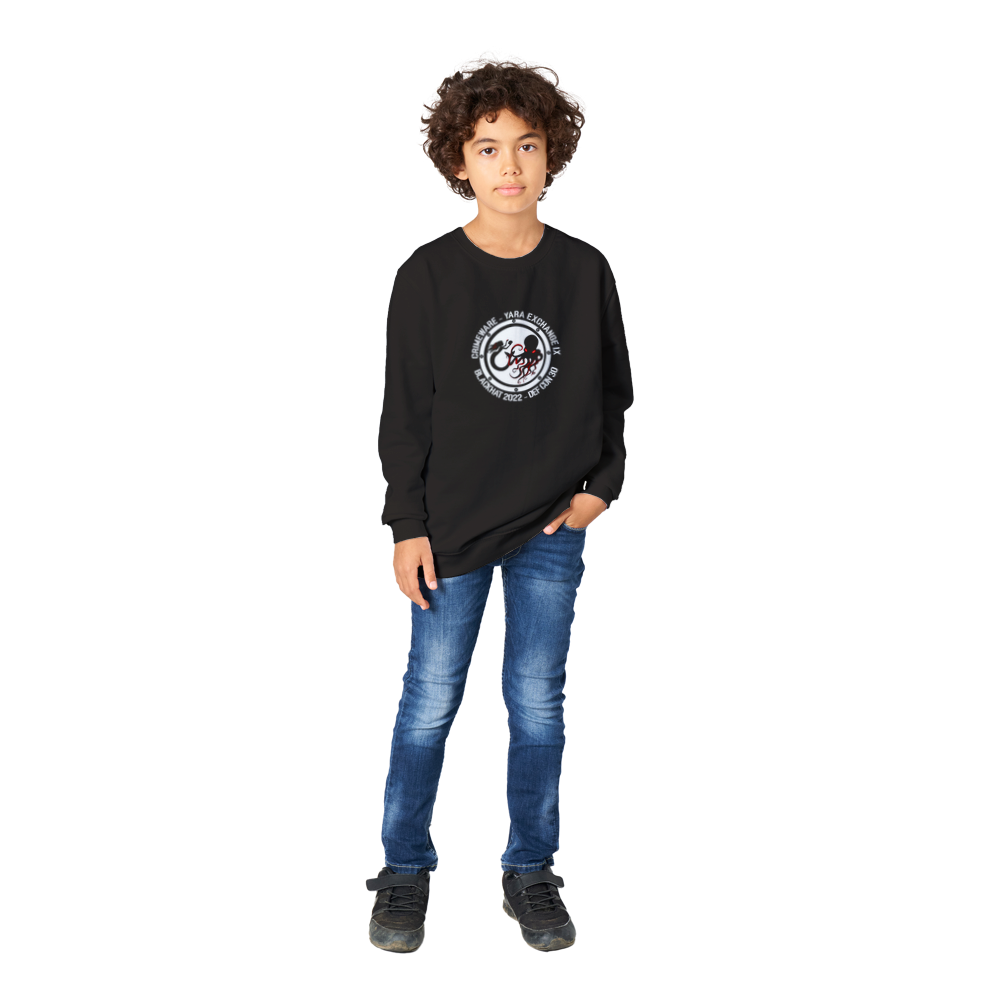 2022 White Logo Kid's Sweatshirt - Premium (CS2099F-1452)