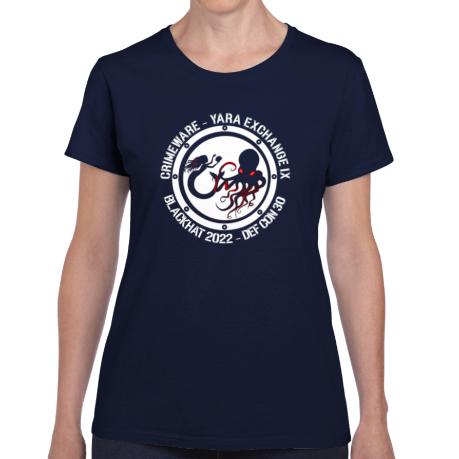 2022 White Logo T-Shirt - Women's Heavyweight Cotton (G1899F-838-1211)