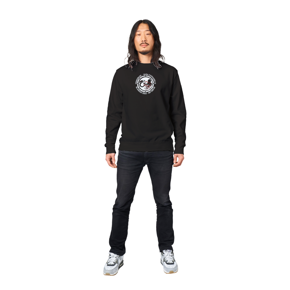 2022 White Logo Sweatshirt - Unisex Premium (DL3099F-2377-2750)