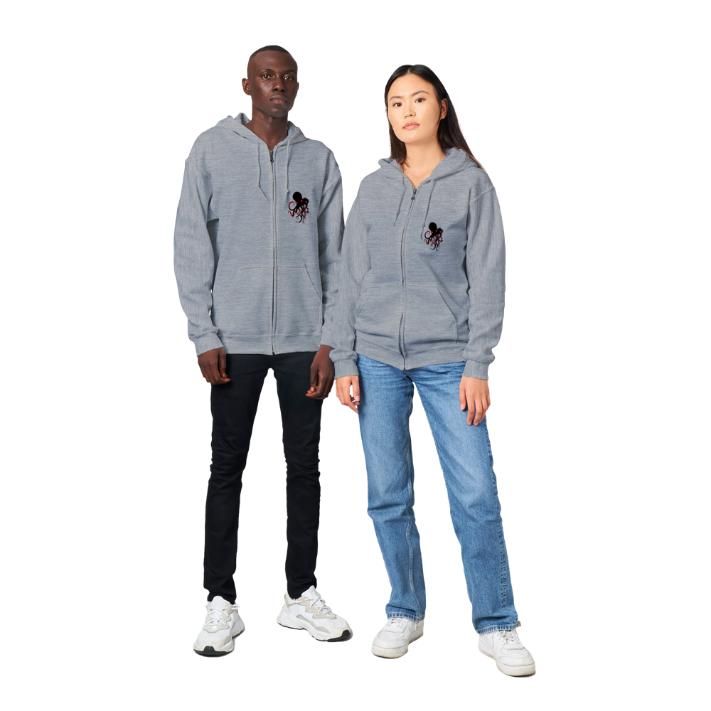 2022 Zip Hoodie - Classic Unisex Front+Back (CZ3599-2810-3090)