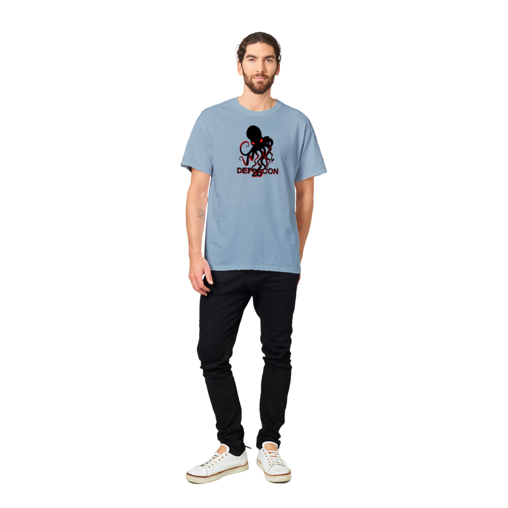 2018 DEFCON26 T-Shirt - Unisex Heavyweight Cotton (G1899F-838-1211)