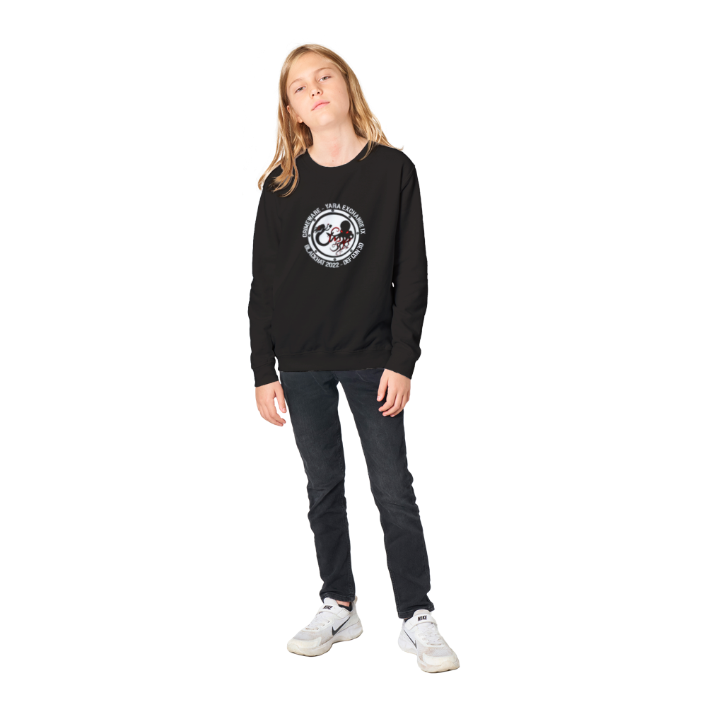 2022 White Logo Kid's Sweatshirt - Premium (CS2099F-1452)