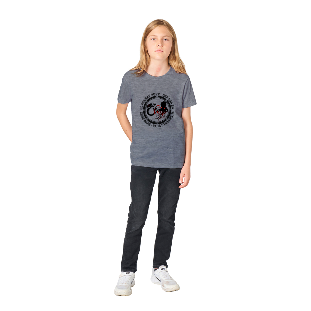 2022 Black Logo T-Shirt Kids' - Extra Soft (BC1399F-1171)