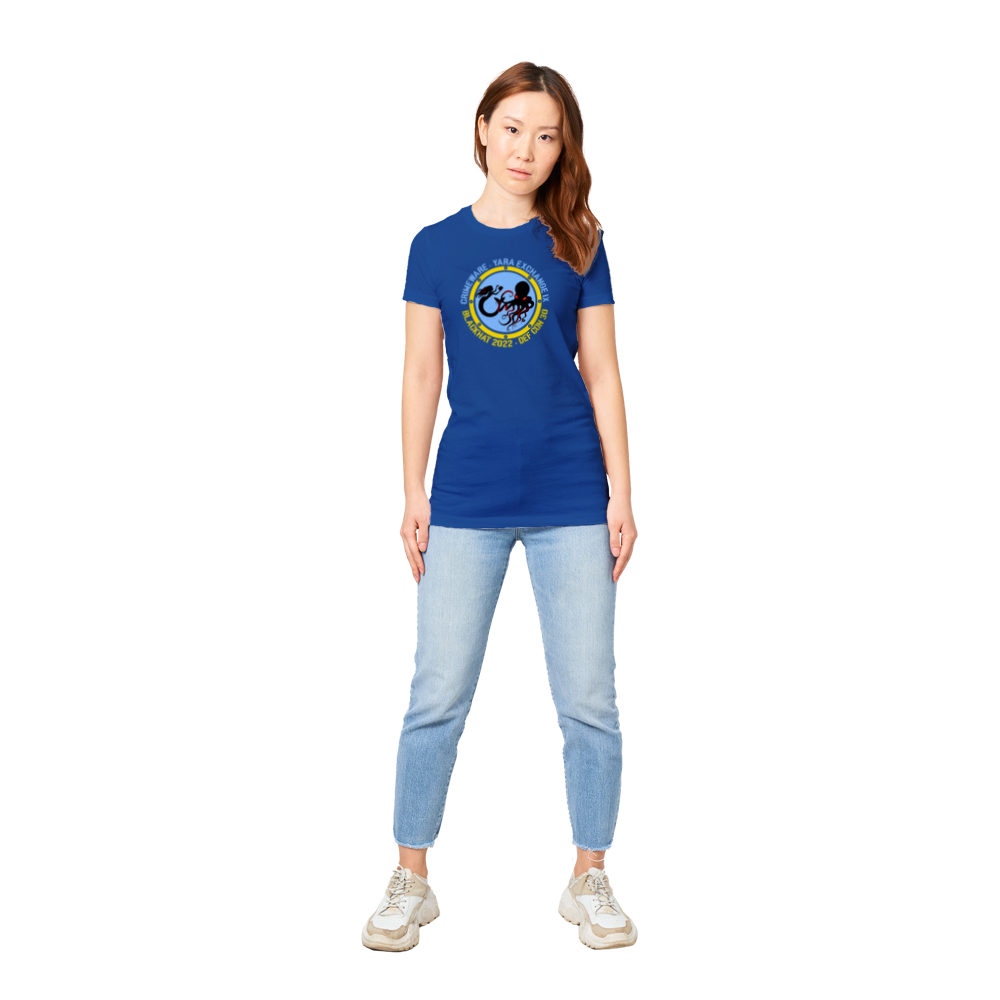 2022 Meetup 🇺🇦 Ukraine T-shirt - Women's Extra Soft (BC2022F-1243-1437)