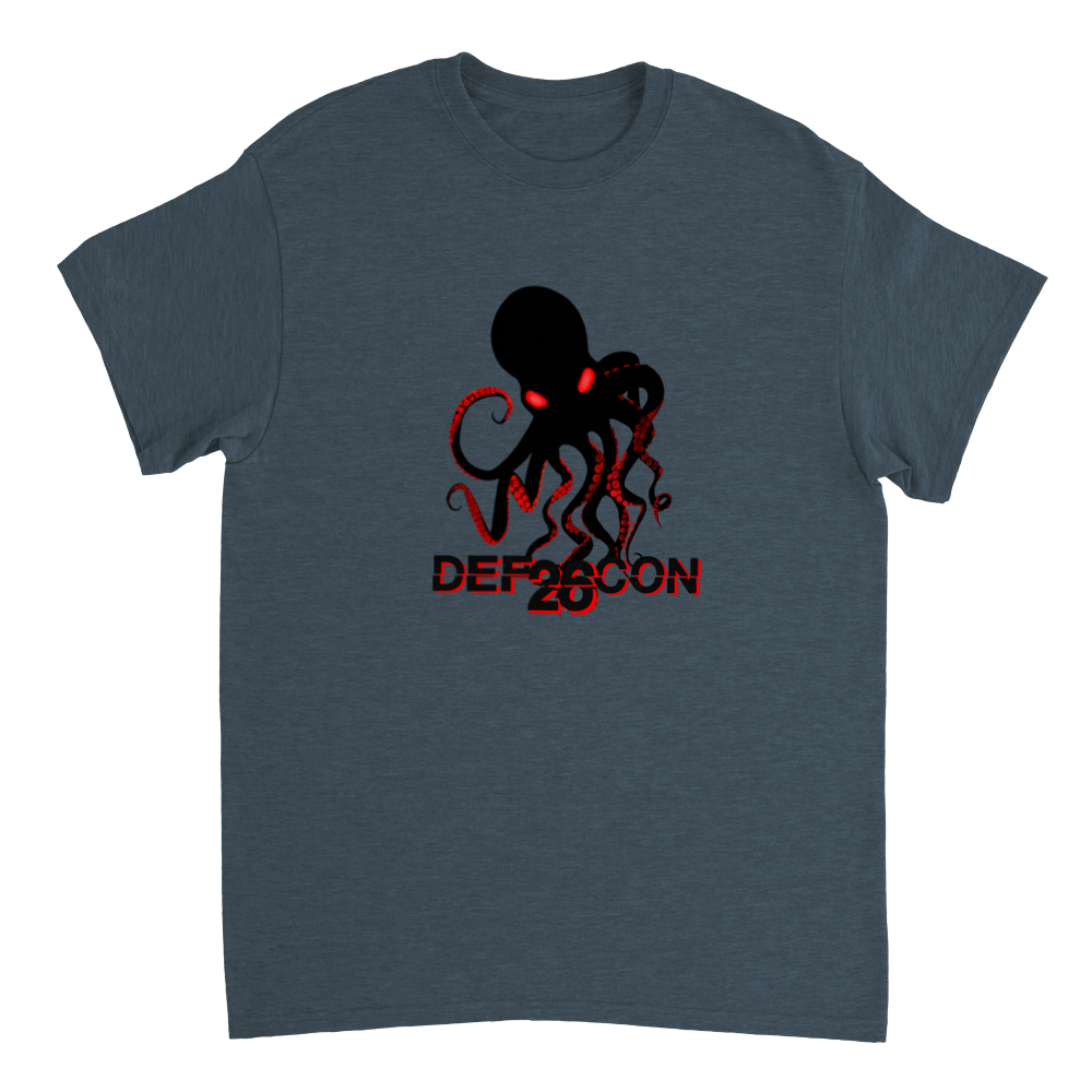 2018 DEFCON26 T-Shirt - Unisex Heavyweight Cotton (G1899F-838-1211)