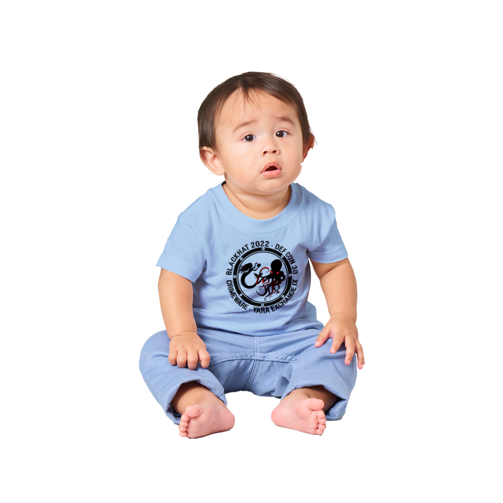 2022 Black Logo Baby T-shirt - Extra Soft (B1255F-1064)