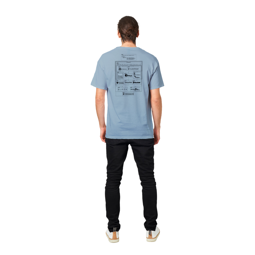2019 Meetup T-shirt - Unisex Heavyweight Cotton (G1899F-838-1211)
