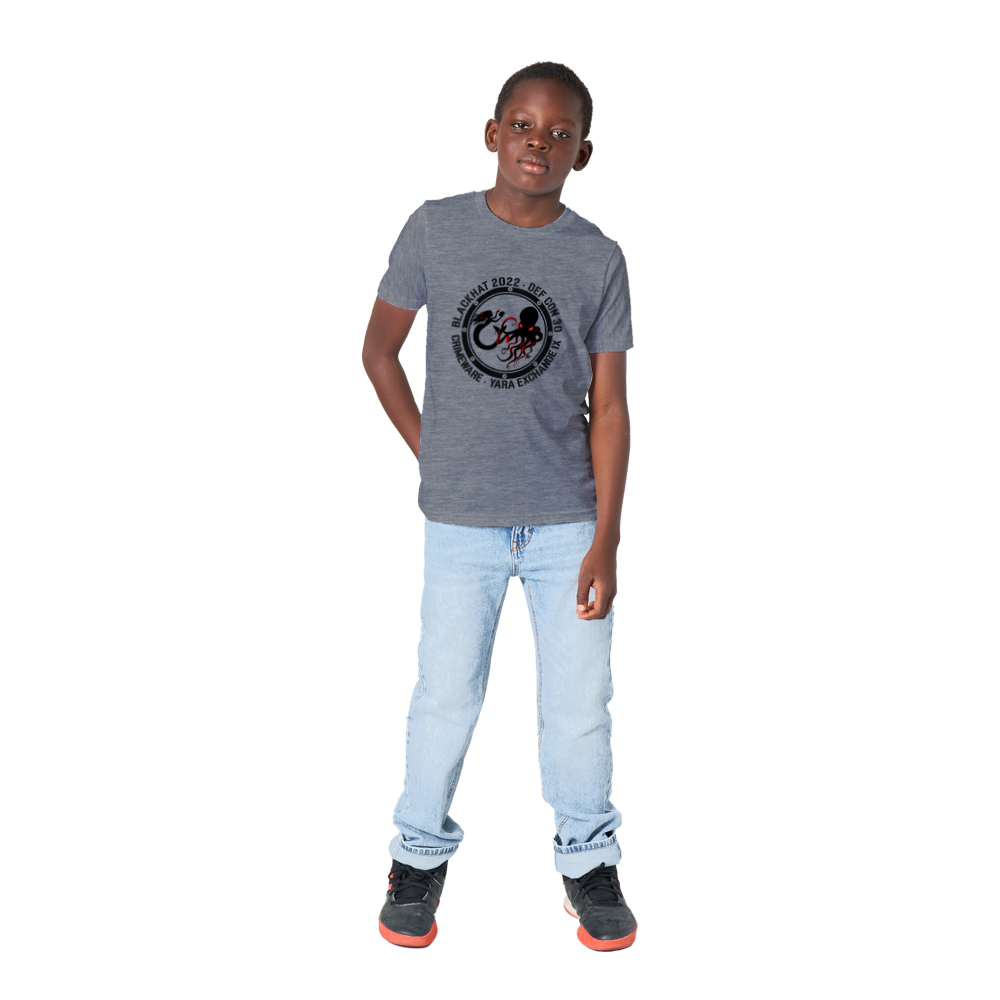 2022 Black Logo T-Shirt Kids' - Extra Soft (BC1399F-1171)