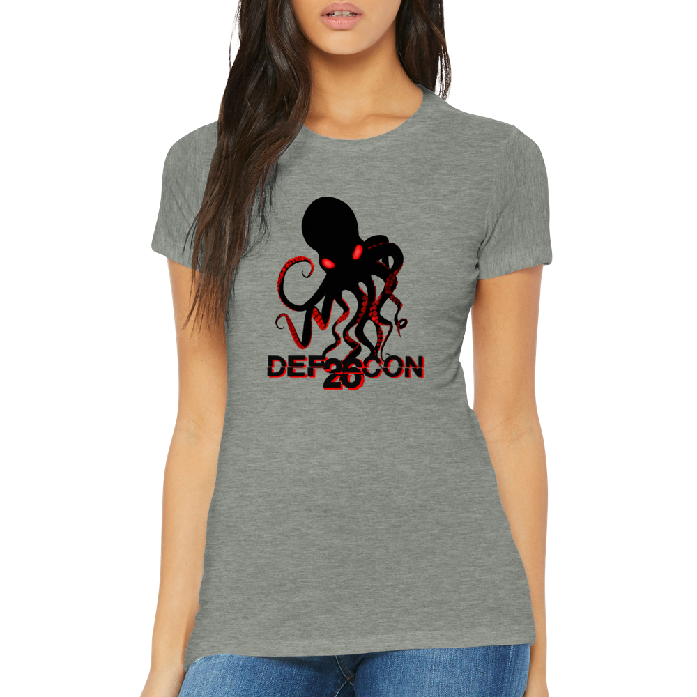 2018 DEFCON26 Women's T-Shirt- Extra Soft (BC2018F-1243- 1644)
