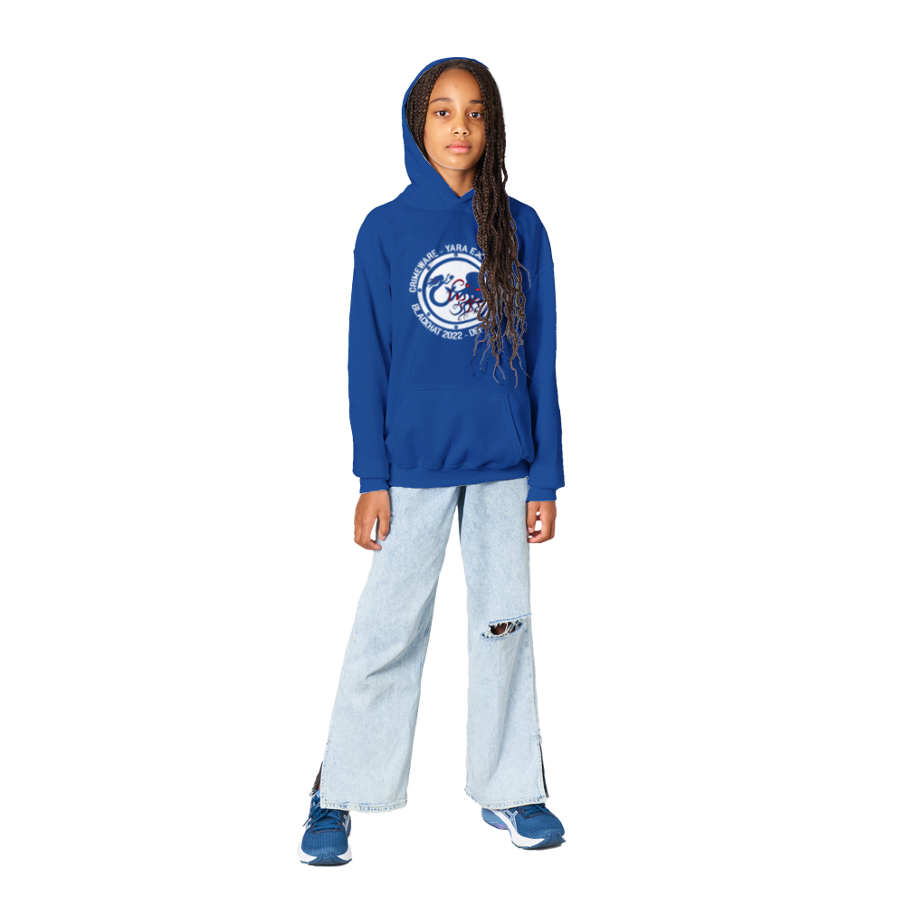 2022 White Logo Pullover Hoodie - Kids & Youth (G2399F-1777)
