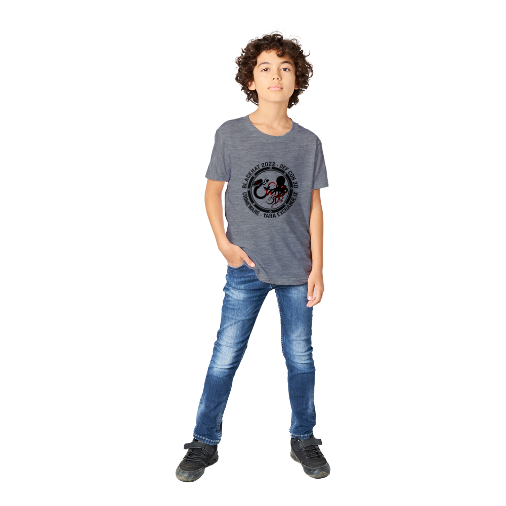 2022 Black Logo T-Shirt Kids' - Extra Soft (BC1399F-1171)