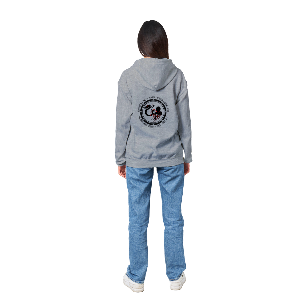 2022 Back Side Black Logo Zip Hoodie - Classic Unisex (CZ3599-2810-3090)