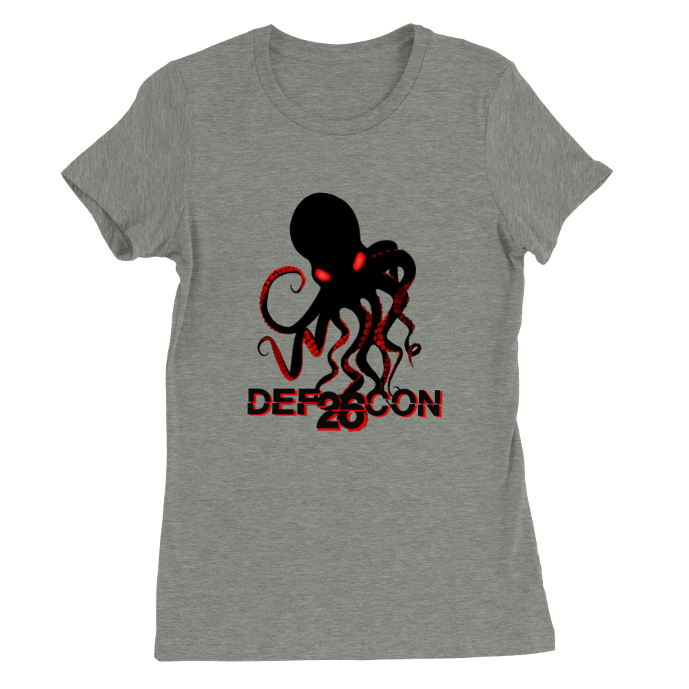 2018 DEFCON26 Women's T-Shirt- Extra Soft (BC2018F-1243- 1644)