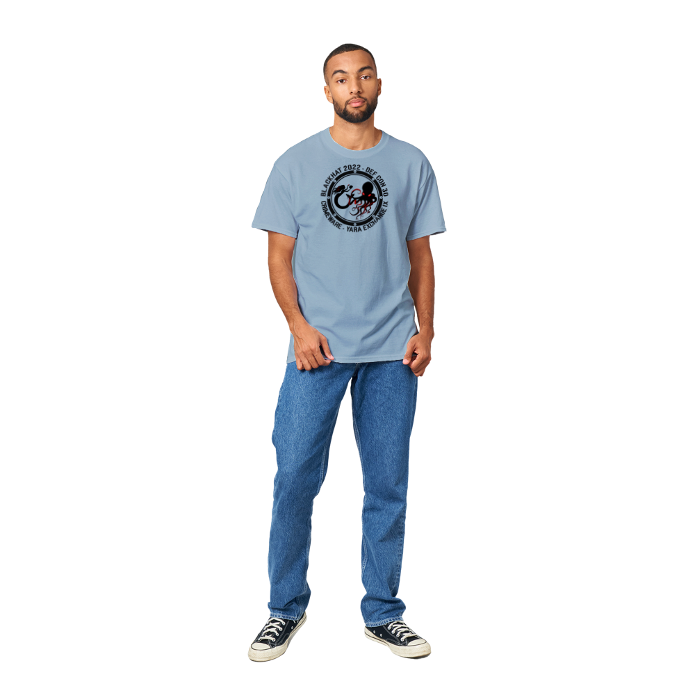 2022 Black Logo T-Shirt - Unisex Heavyweight Cotton (G1899F-838-1211)