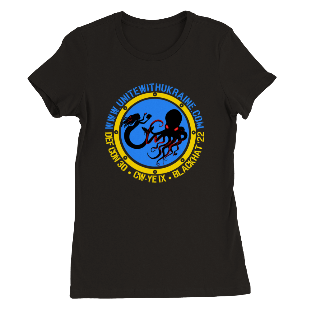 2022 Unite 🇺🇦 Ukraine T-shirt - Women's Extra Soft (BC2022F-1243-1437)