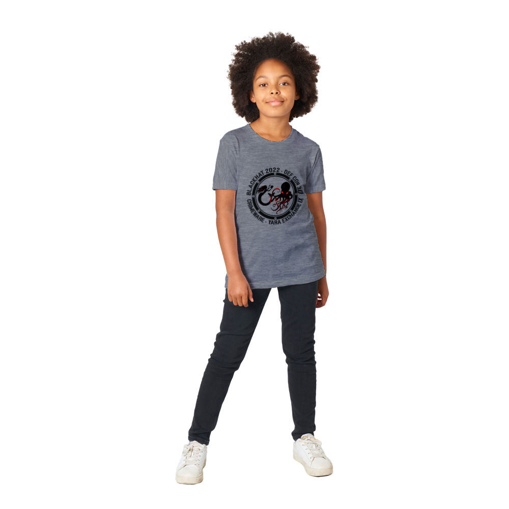 2022 Black Logo T-Shirt Kids' - Extra Soft (BC1399F-1171)