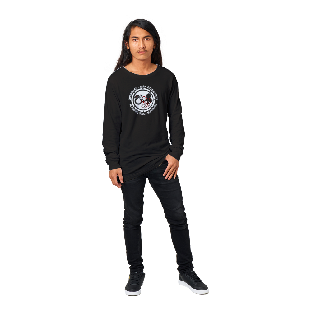 2022 White Logo Long Sleeve T-Shirt - Unisex Extra Soft (LS2268F-1768-1962)