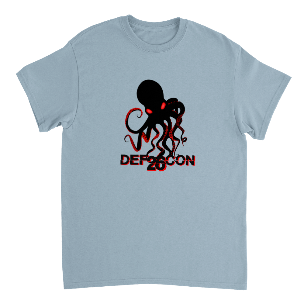 2018 DEFCON26 T-Shirt - Unisex Heavyweight Cotton (G1899F-838-1211)