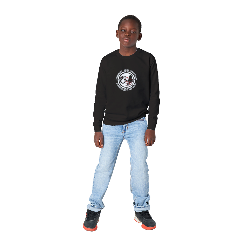 2022 White Logo Kid's Sweatshirt - Premium (CS2099F-1452)