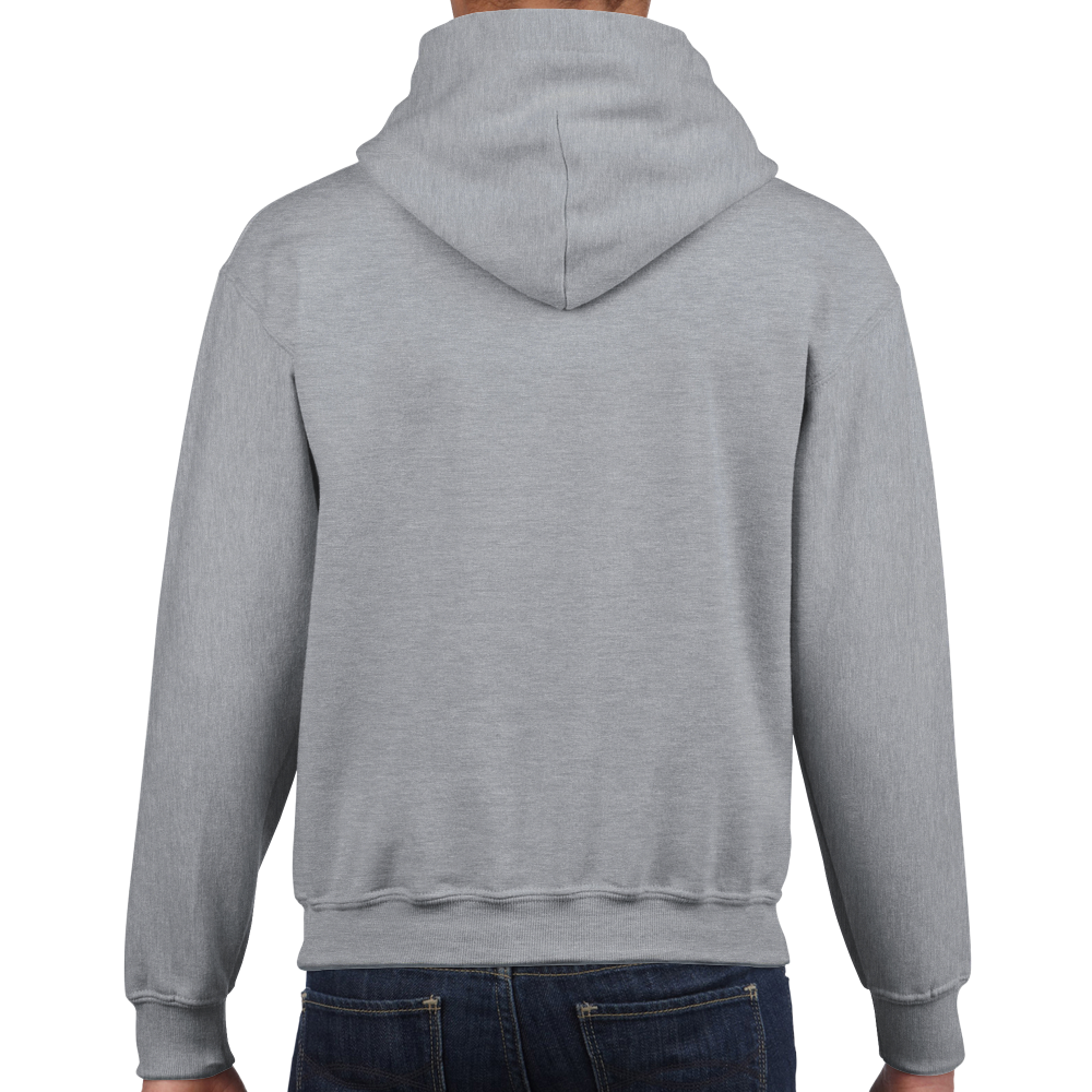2022 Black Logo Pullover Hoodie - Basic Kids & Youth (G2399F-1777)