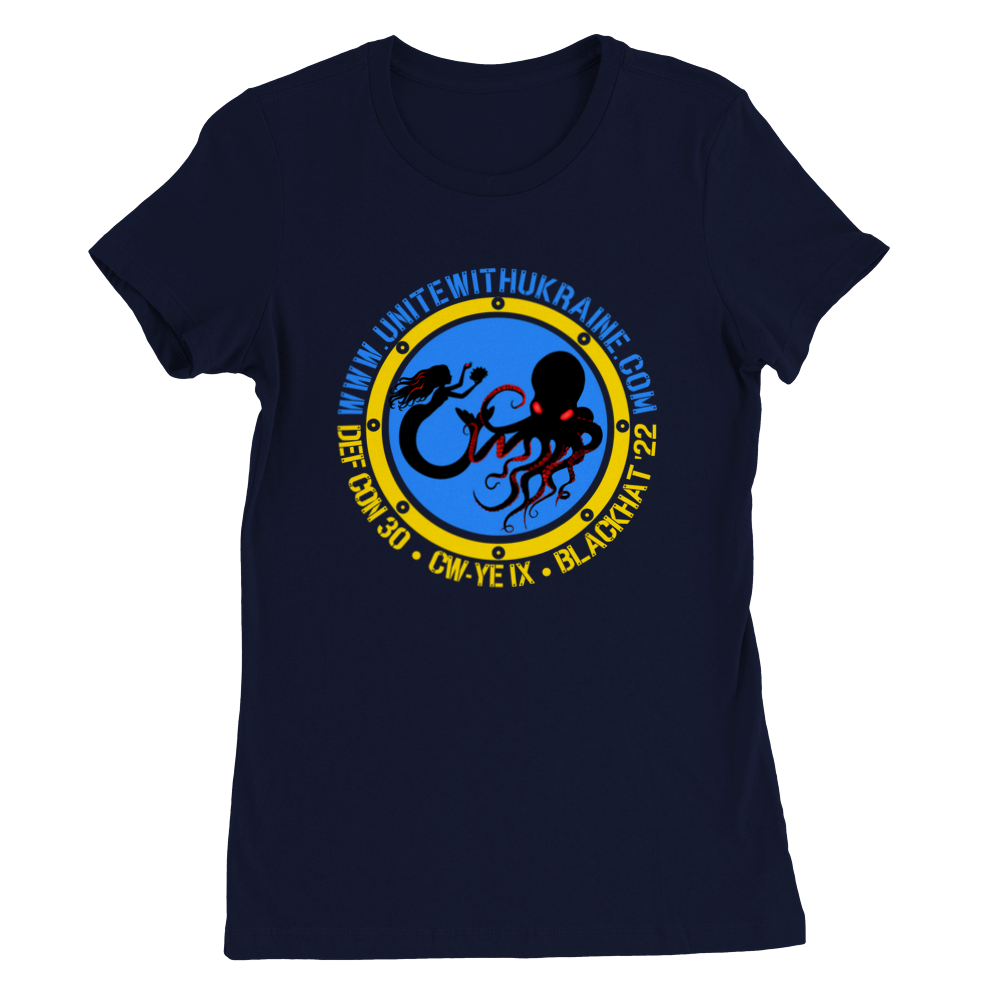 2022 Unite 🇺🇦 Ukraine T-shirt - Women's Extra Soft (BC2022F-1243-1437)