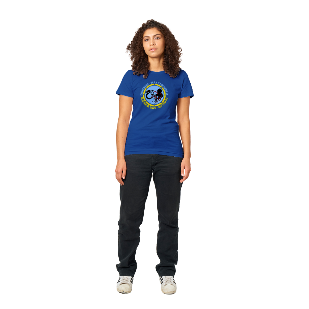 2022 Meetup 🇺🇦 Ukraine T-shirt - Women's Extra Soft (BC2022F-1243-1437)