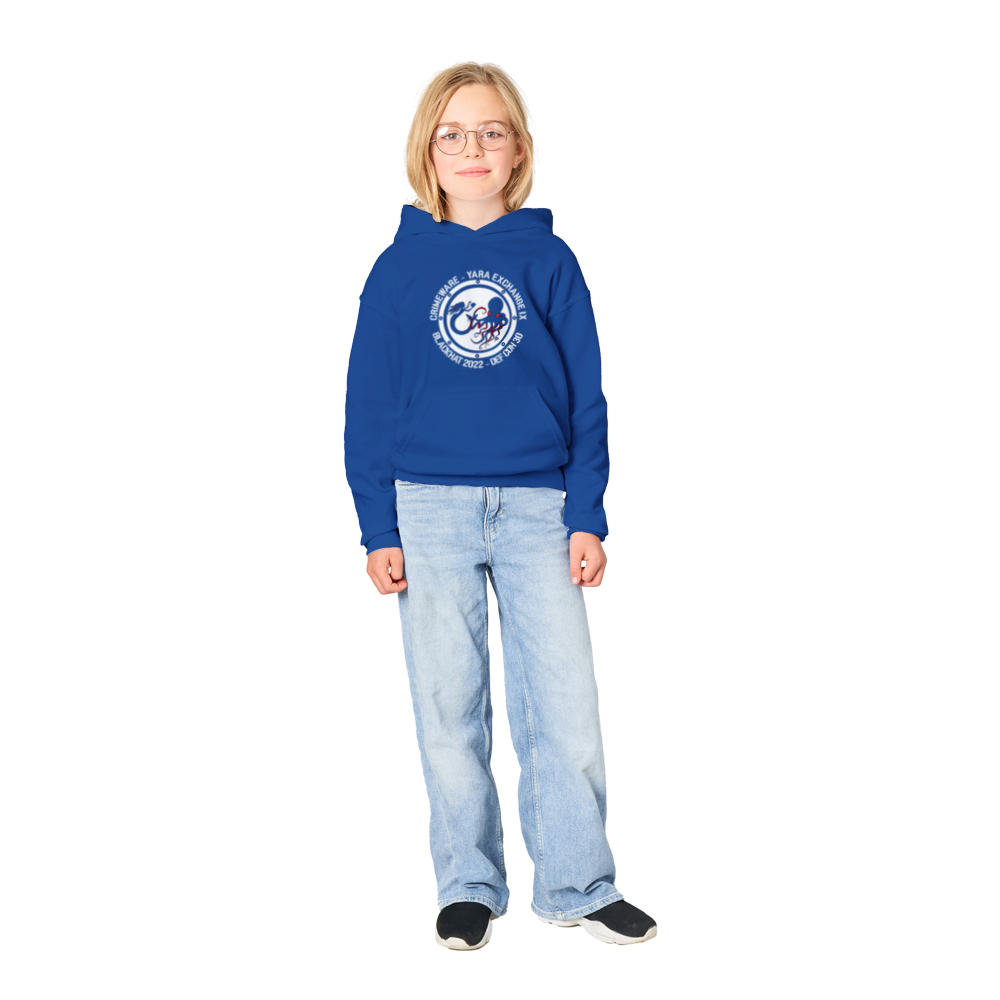 2022 White Logo Pullover Hoodie - Kids & Youth (G2399F-1777)