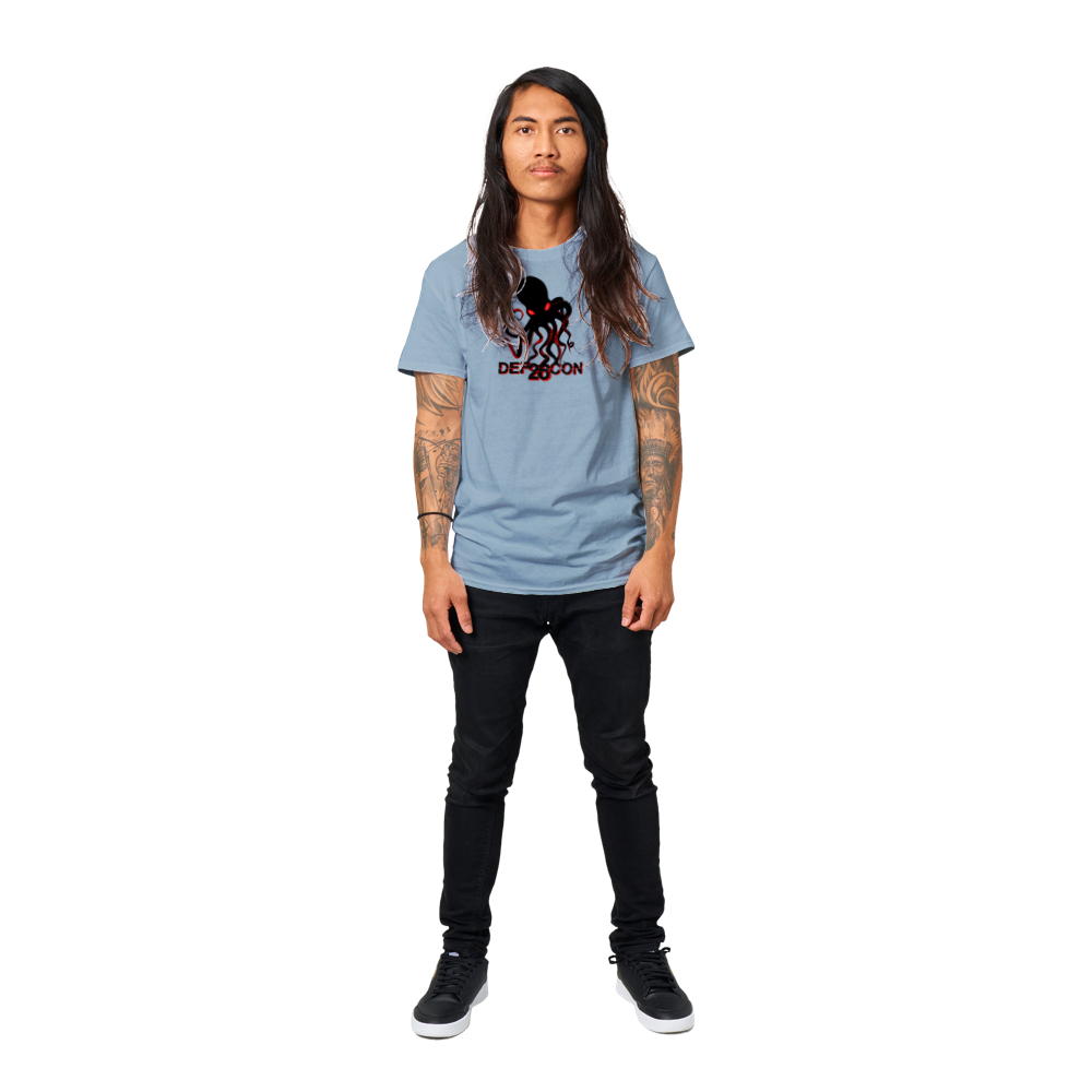 2018 DEFCON26 T-Shirt - Unisex Heavyweight Cotton (G1899F-838-1211)