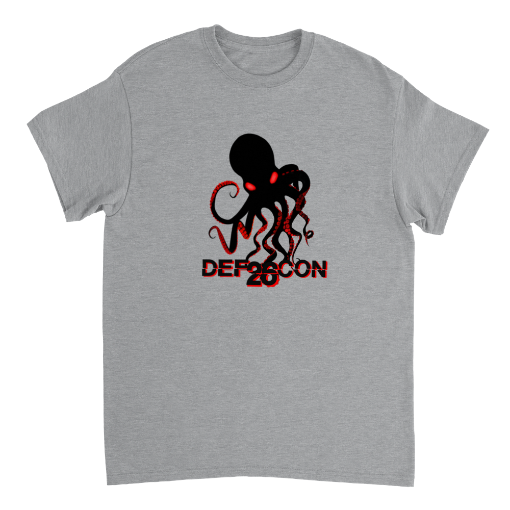 2018 DEFCON26 T-Shirt - Unisex Heavyweight Cotton (G1899F-838-1211)